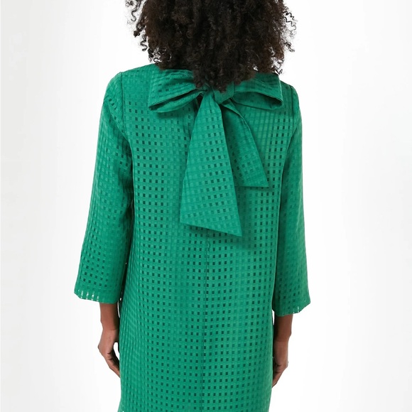 Tuckernuck NWT Emerald Green Burnout Daphne Dress - Picture 2 of 5